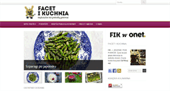 Desktop Screenshot of facetikuchnia.com.pl