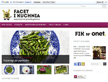 Tablet Screenshot of facetikuchnia.com.pl